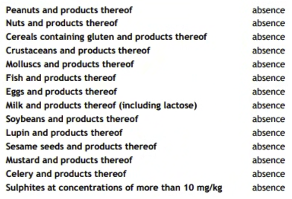 Argentine Allergens