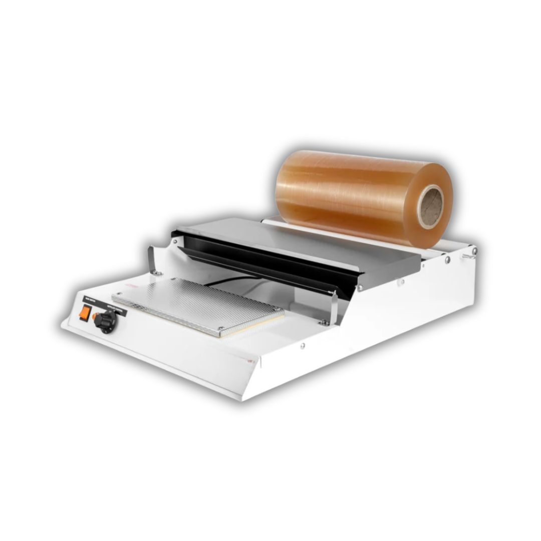 White Tray Overwrap Machine
