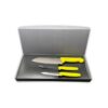 Kitchen Knife Set Cook Green Giesser Blades and Box