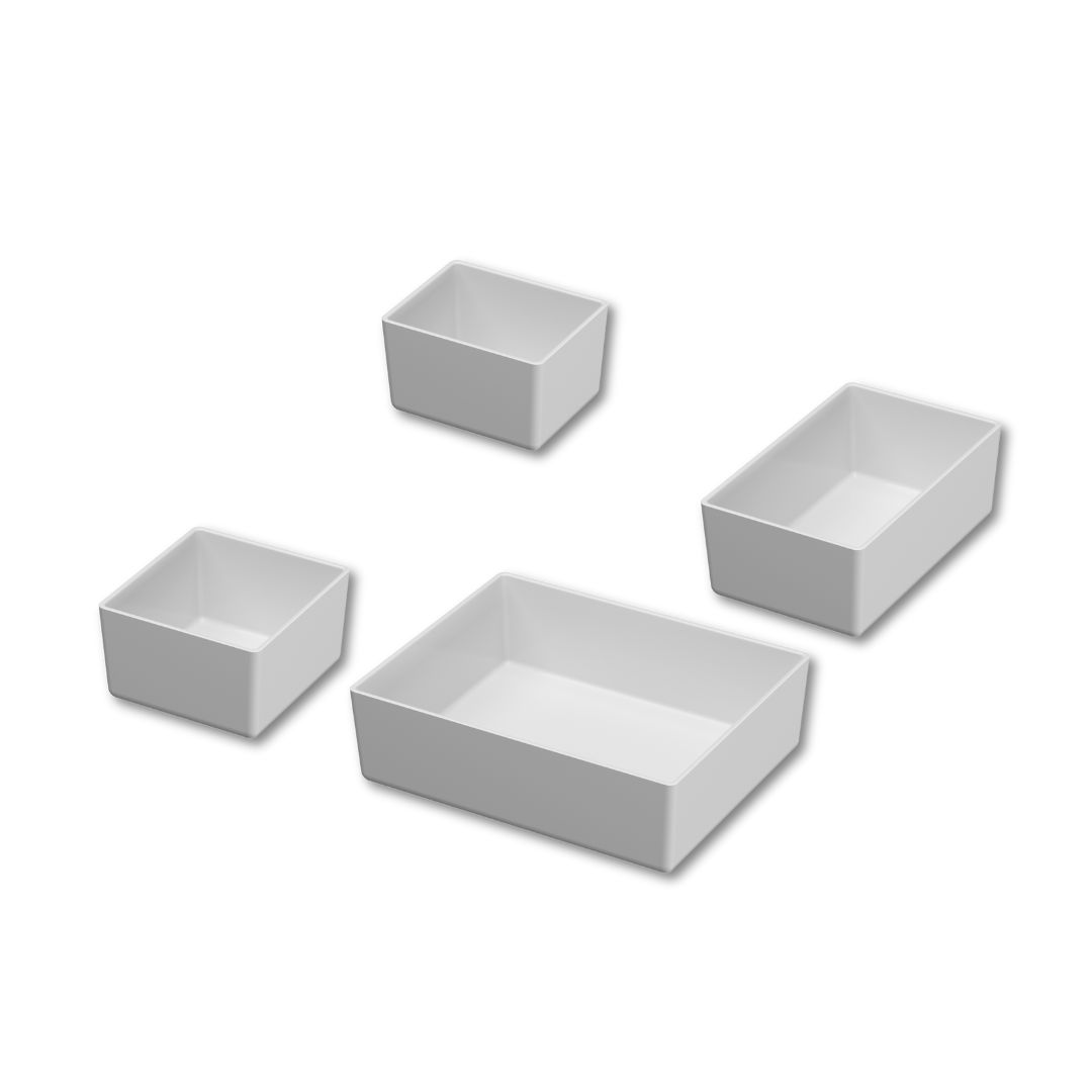 Melamine Trays White