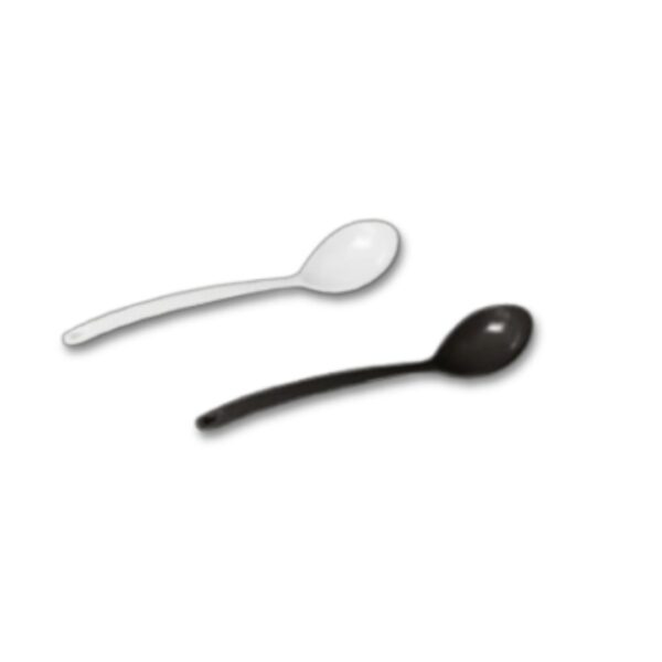 Melamine Spoon Black White