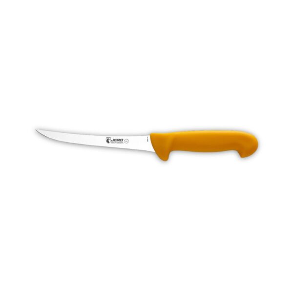 Boning Knife 16 cm Curved Stiff Yellow