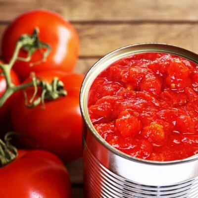 Crushed Tomatoes Pulp Can